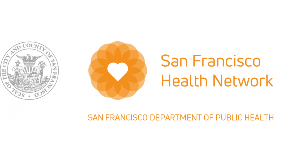 SF DPH City Seal and SFHN orange flower logo