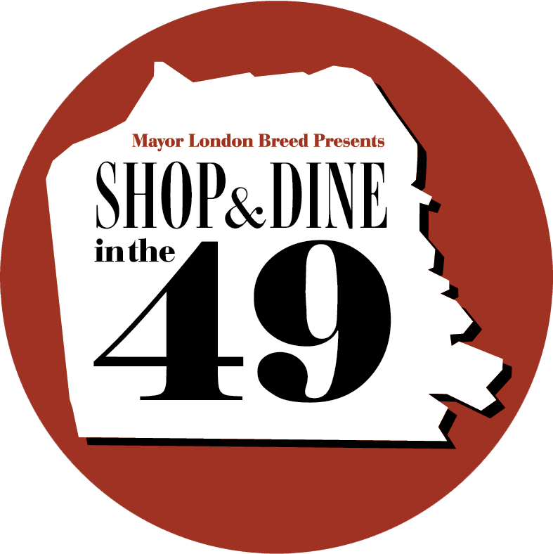 Icon of the 2018 campaign to Shop & Dine in the 49