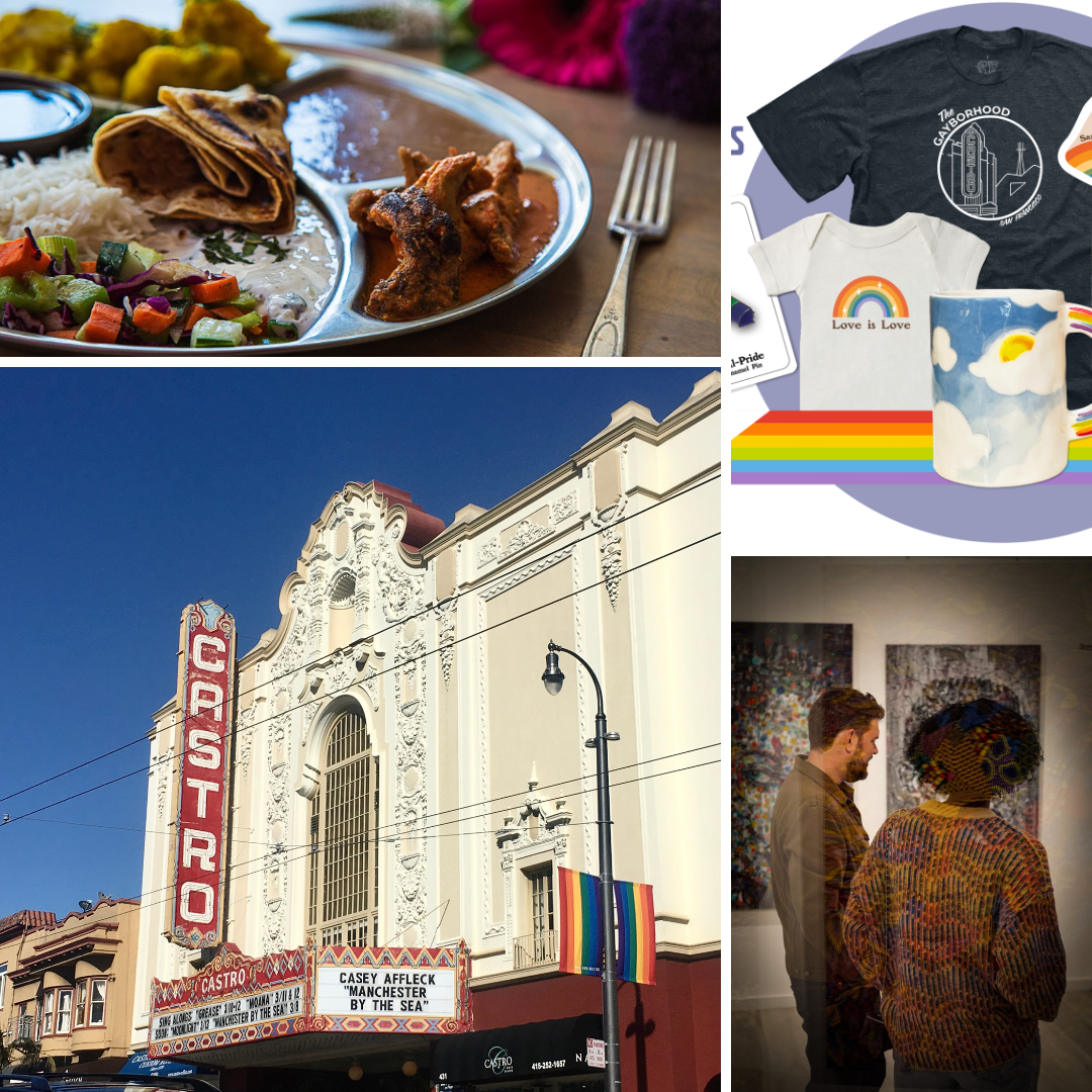 Compilation of photos from Castro businesses