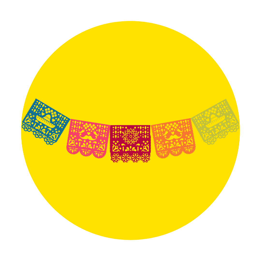 Illustration of Papel picado