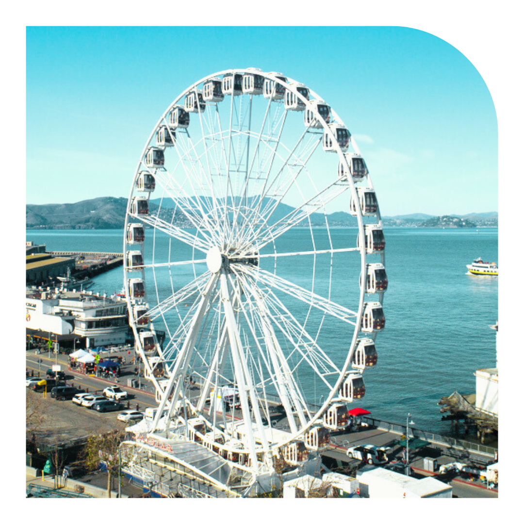 Photo of a ferris wheel