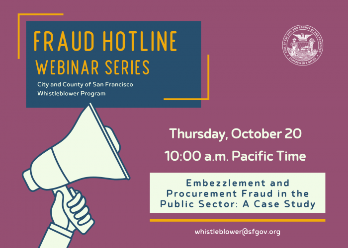 Fraud Hotline Webinar graphic 