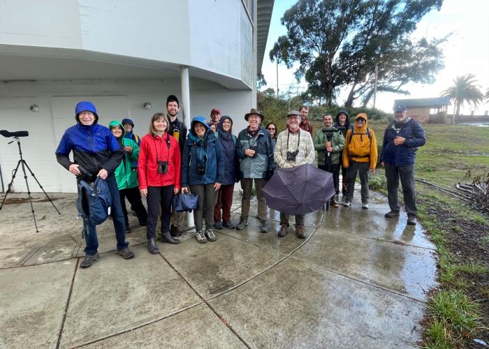 A group of Bord Wa;lk participants posing together