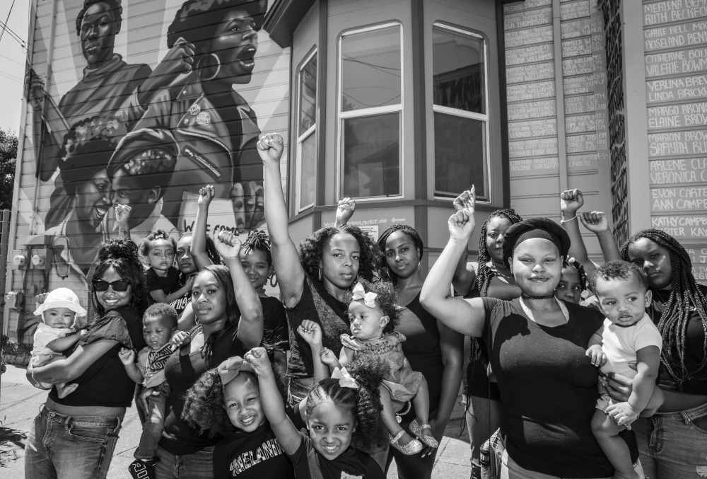 Black women standing up for Black Birthing Justice