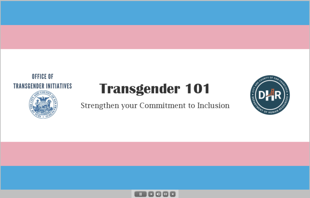Transgender 101: Strengthen your Commitment to Inclusion