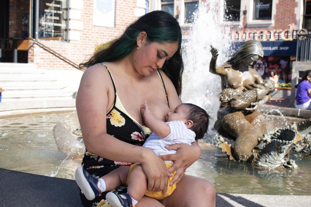 Parent breastfeeding