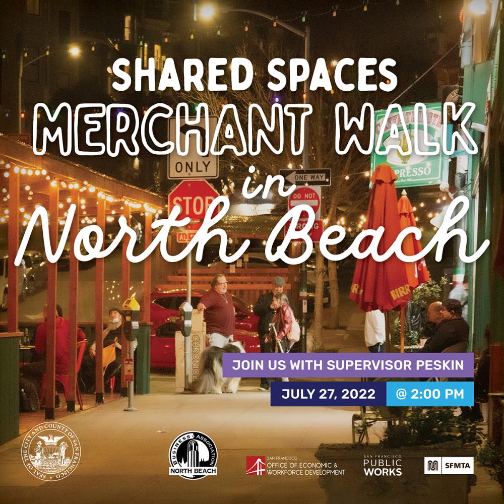 Shared Spaces Merchant Walk in North Beach