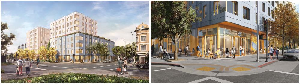 Concept designs for buildings at 730 Stanyan Street