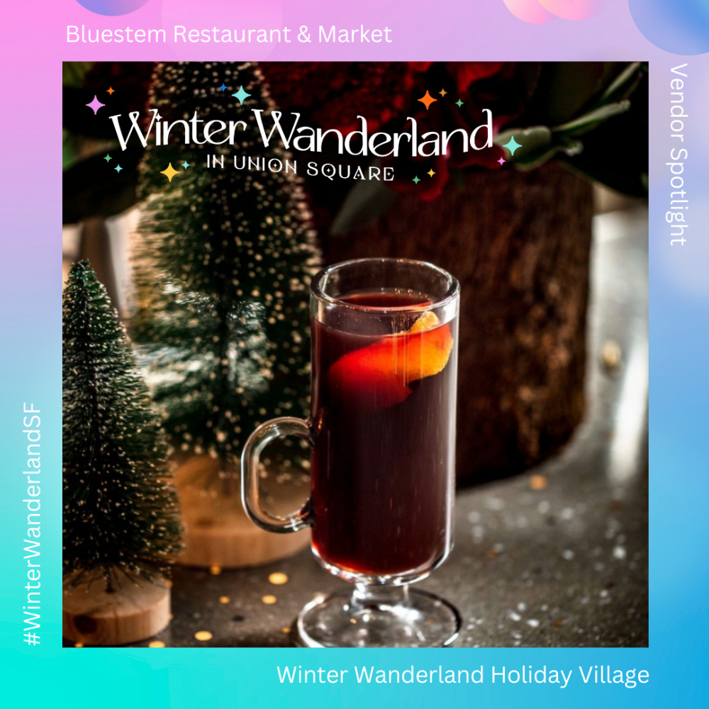 Photo of a hot toddy with the text Winter Wanderland