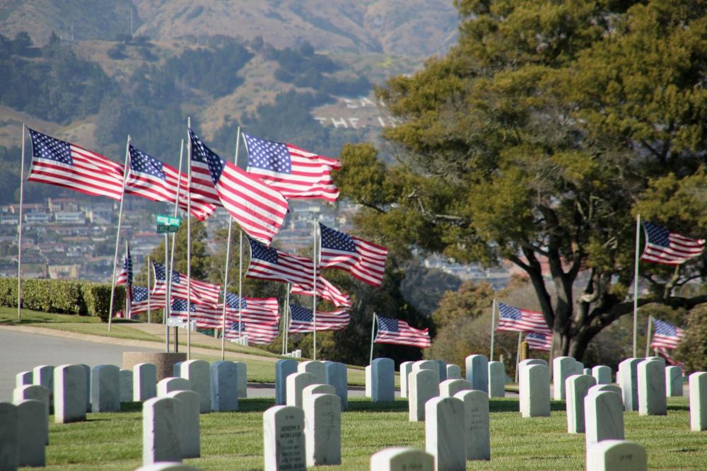 Memorial Day Golden Gate National Cemetery