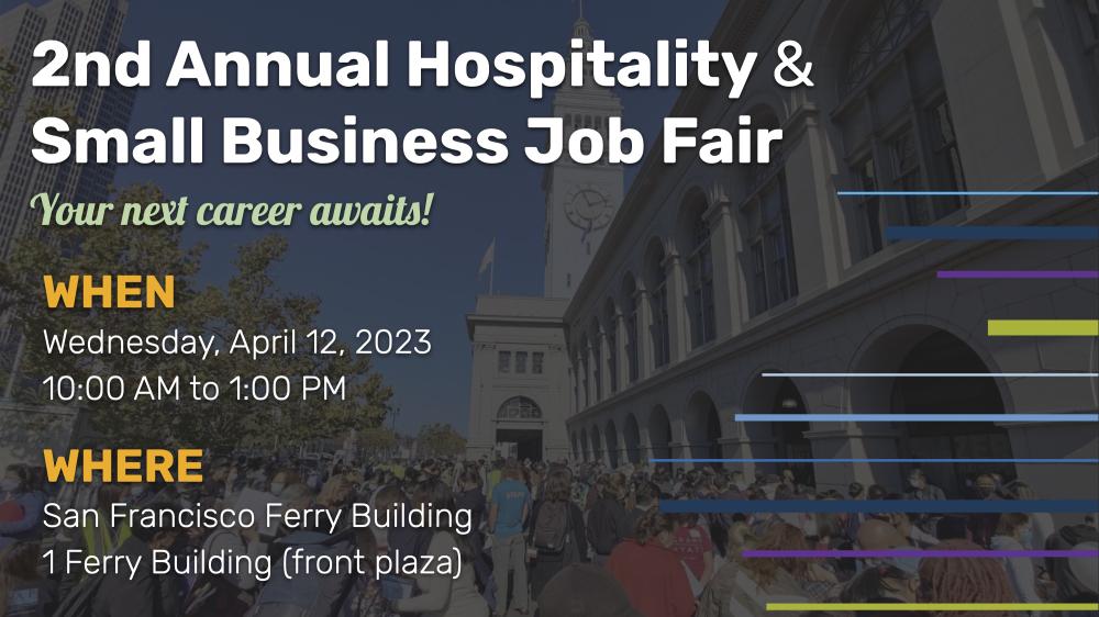 2nd Annual Hospitality and Small Business Job Fair