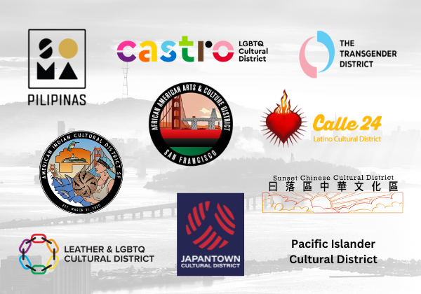All Cultural Districts logos