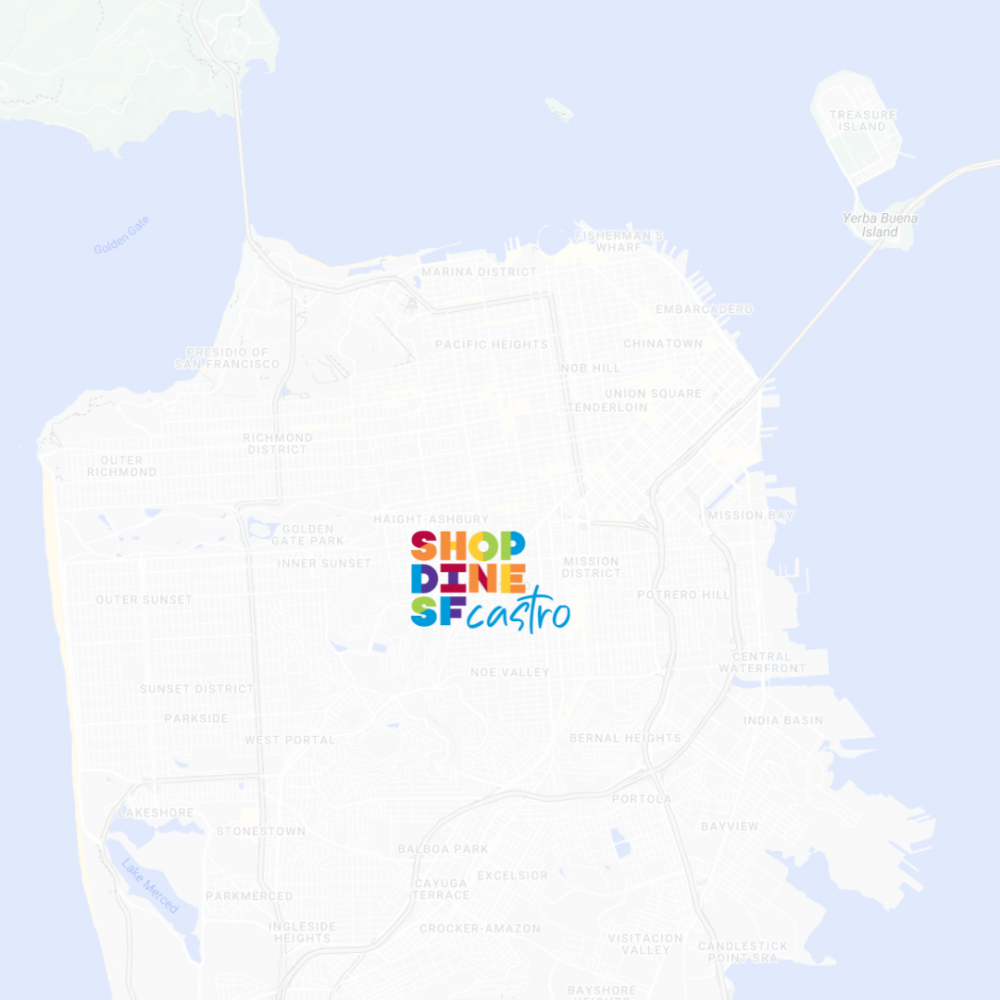 Map of SF with Castro highlighted