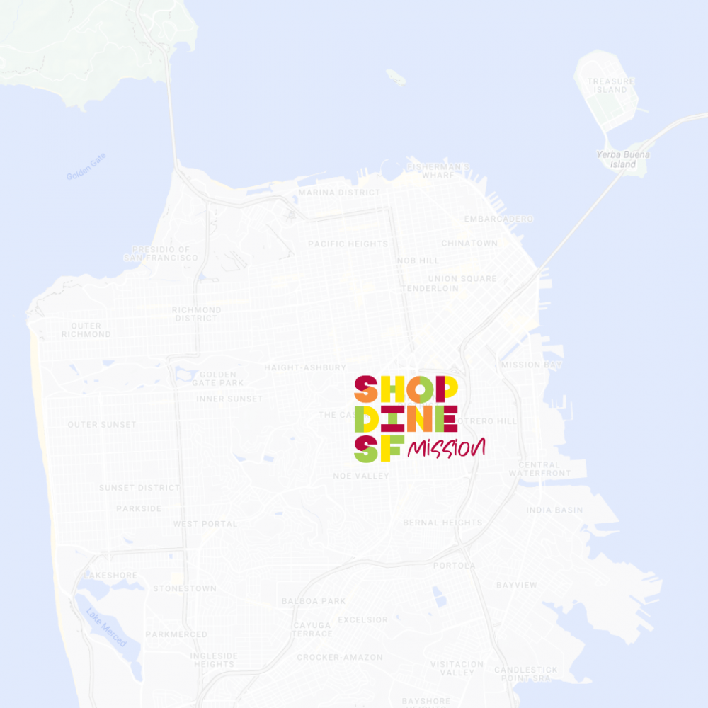 Map of SF with Mission