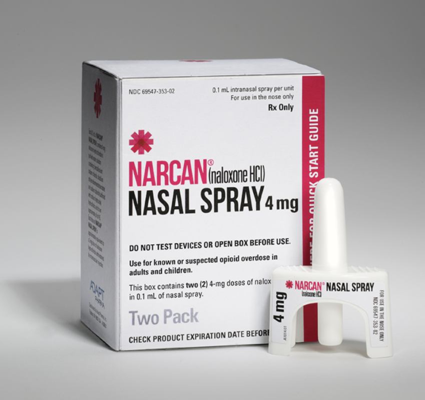 Naloxone Nasal Spray Box