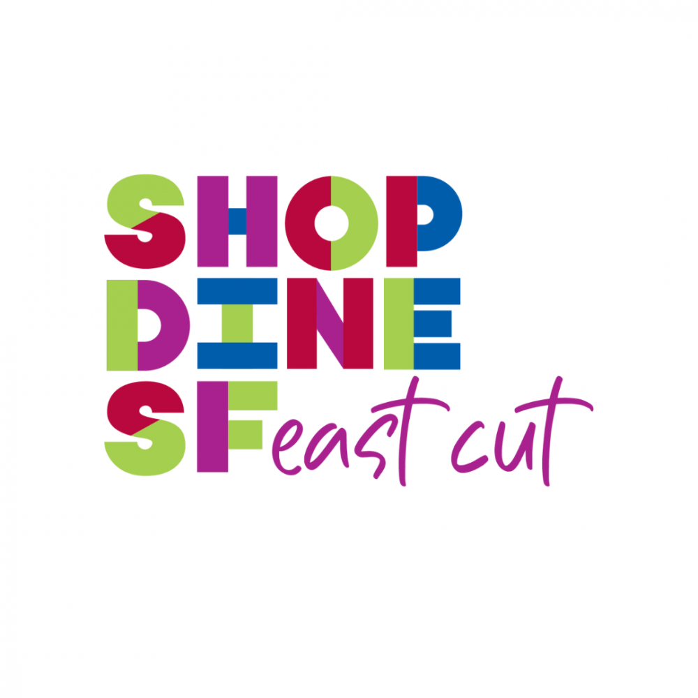 Logo reading Shop Dine East Cut