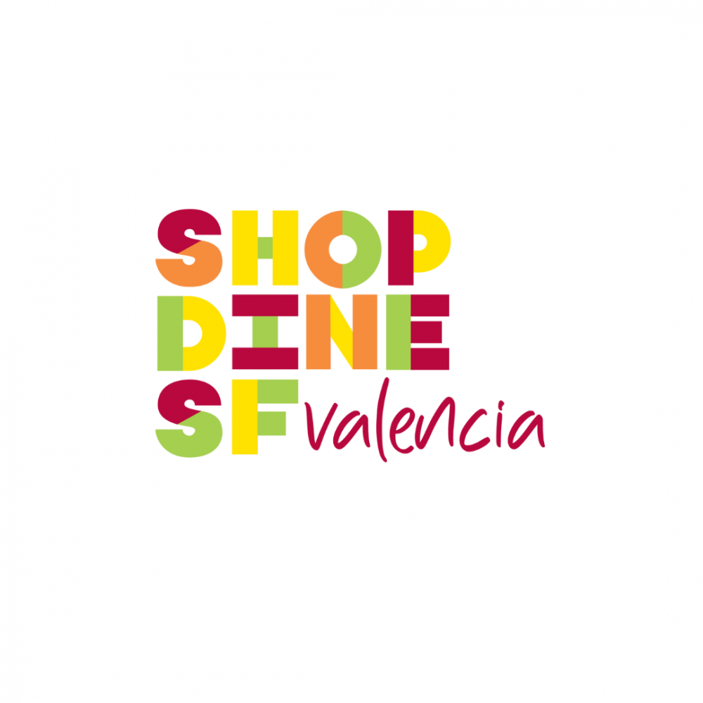 Logo reading Shop Dine Valencia