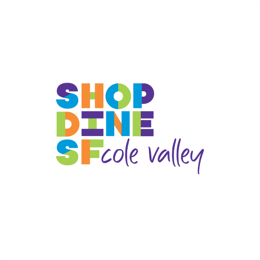 Logo reading shop dine cole valley