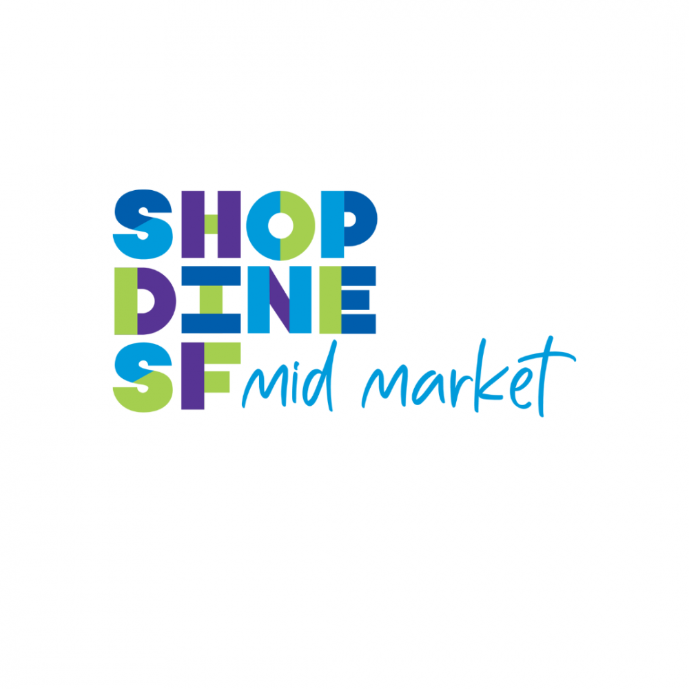 Logo reading Shop Dine Mid Market