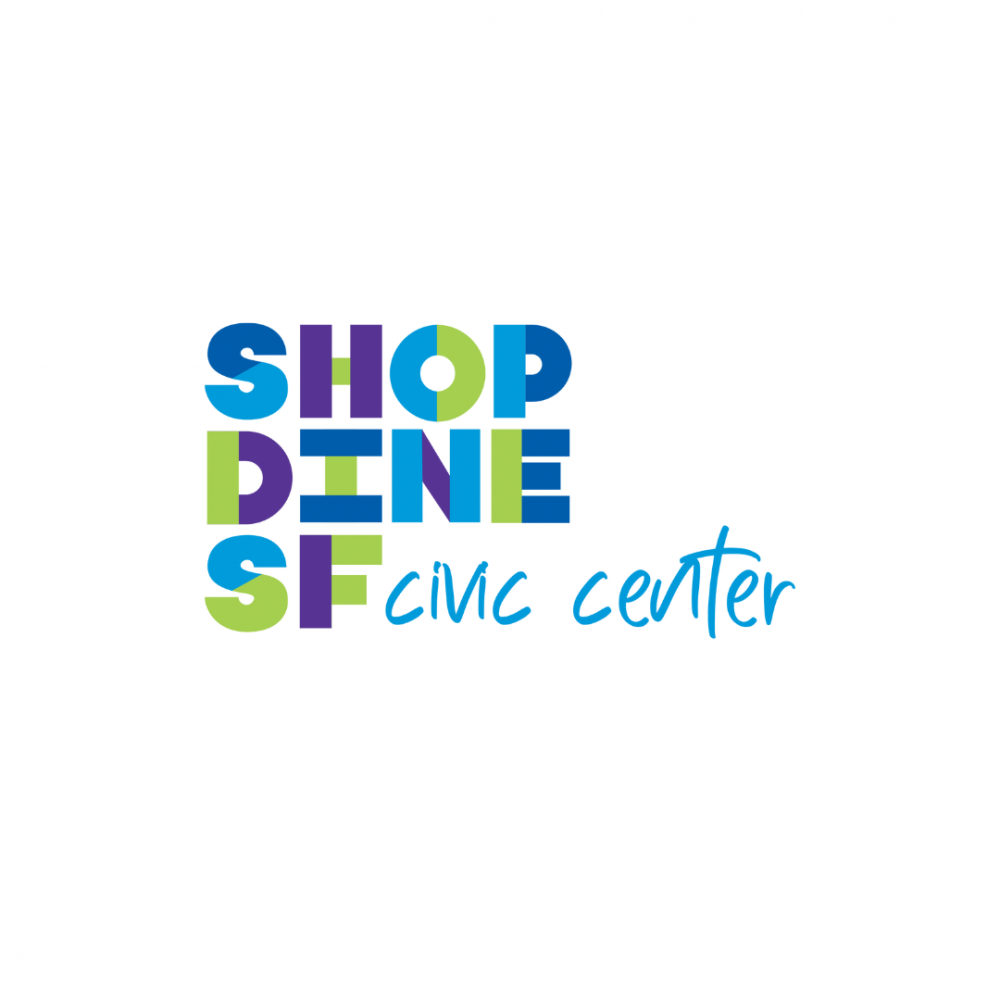 Logo reading Shop Dine Civic Center