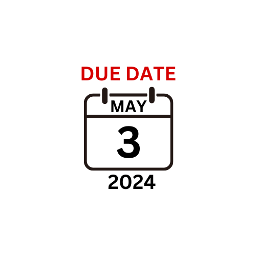 ARF Due May 3, 2024
