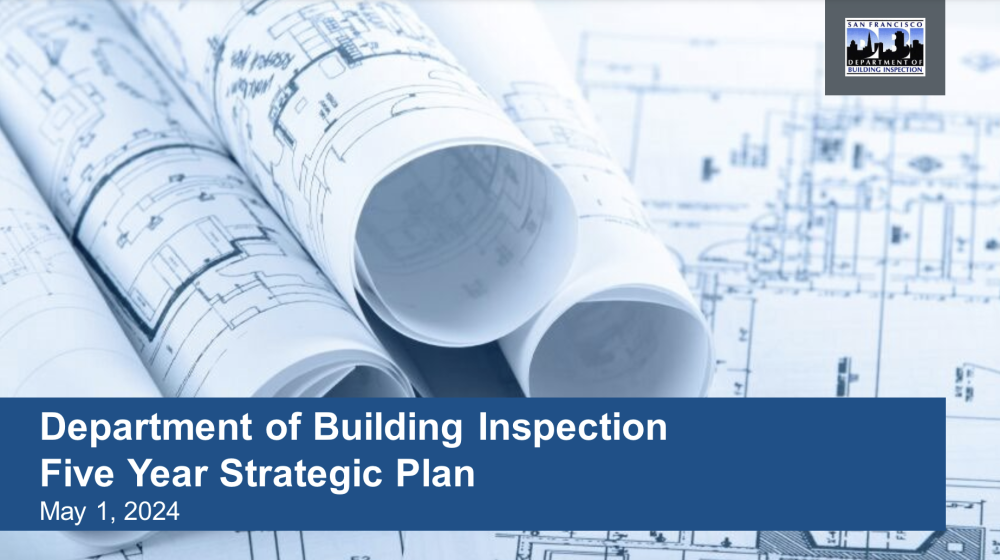 Department of Building Inspection Five Year Strategic Plan