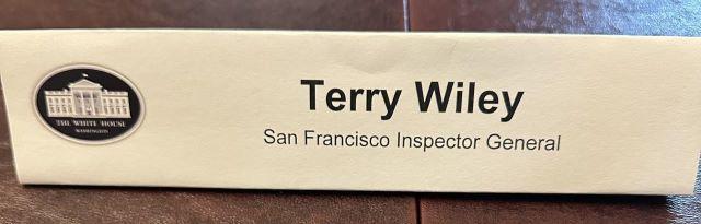 Terry Wiley Nameplate
