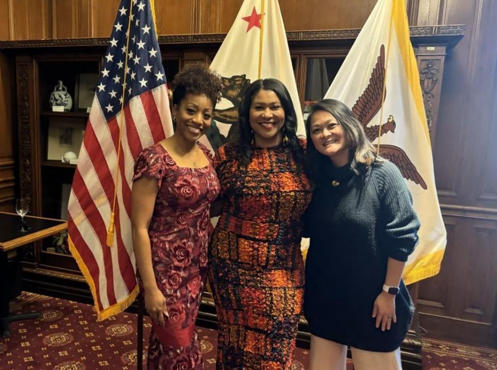 City Administrator Carmen Chu joined Mayor London Breed, California State Controller Malia Cohen, San Francisco District Attorney Brooke Jenkins, Supervisor Walton, City officials, and community leaders at the San Francisco City Hall Black History Month closing ceremony.